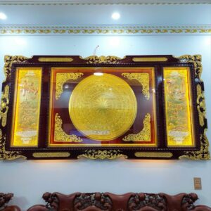tranh đồng treo phòng khách