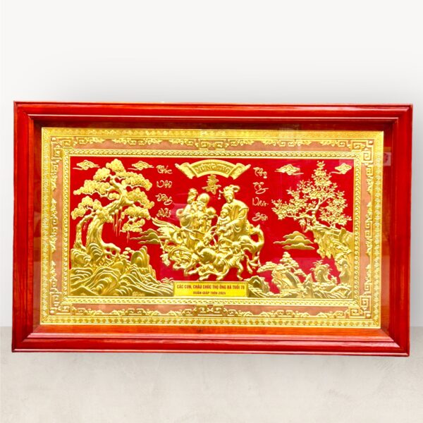 tranh mừng thọ