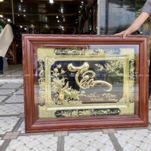 tranh đồng phòng khách