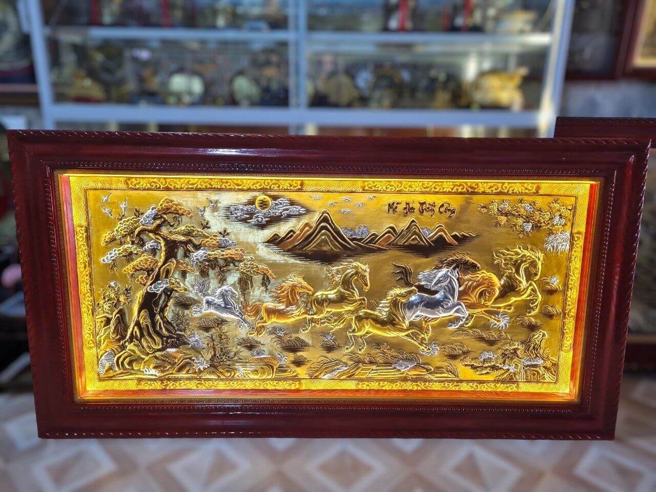 tranh đồng treo tường