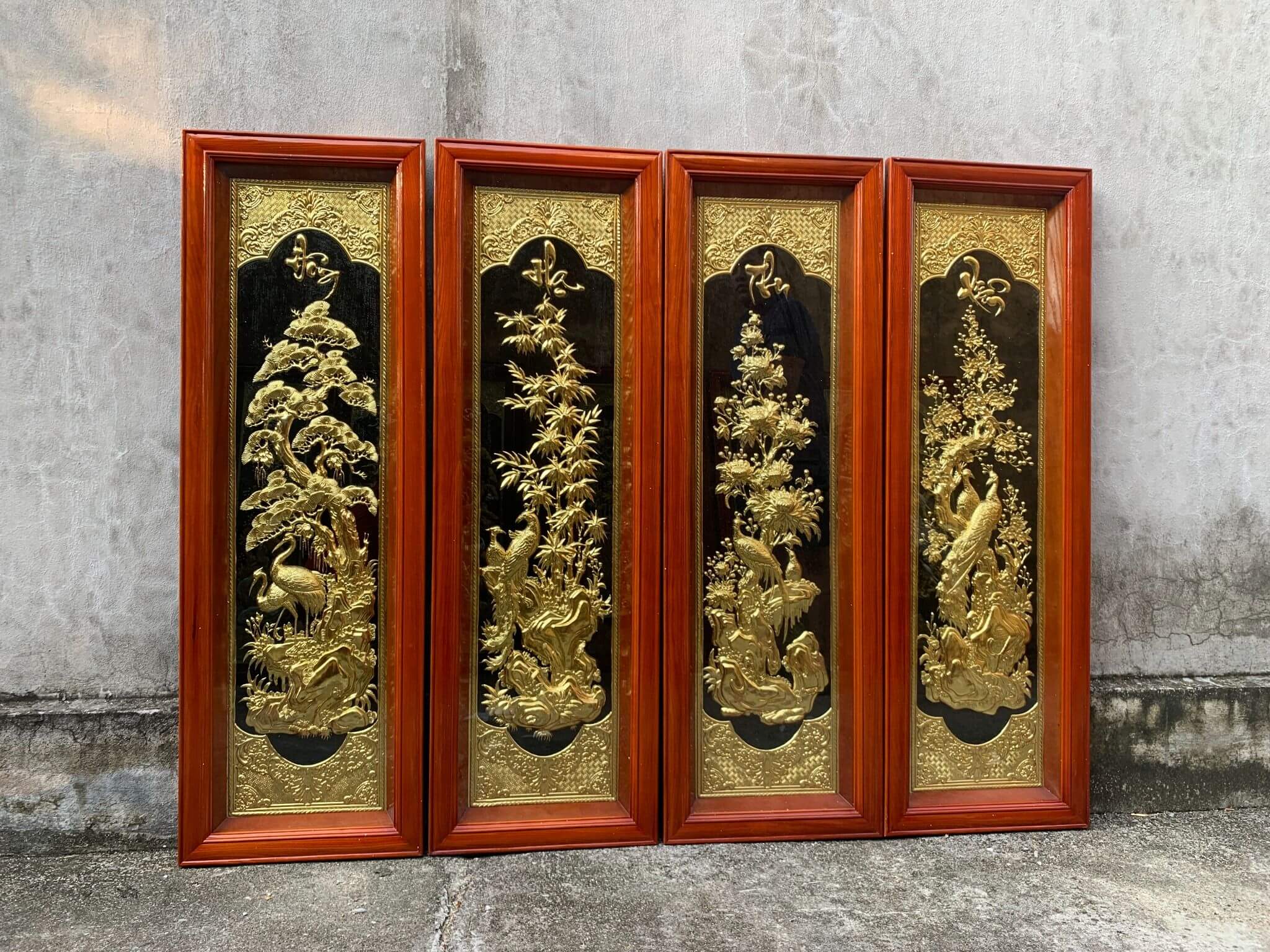 tranh đồng treo tường