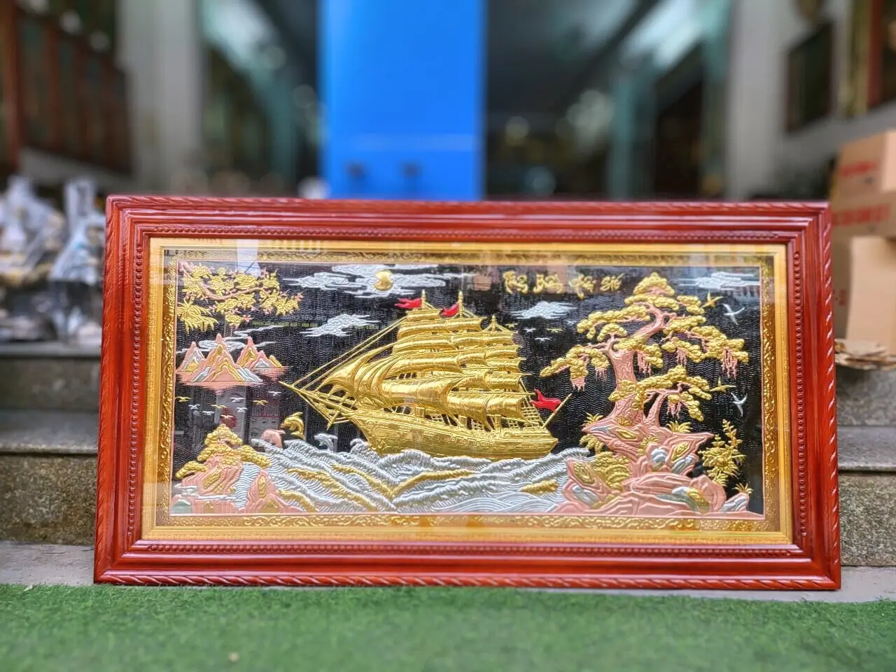 tranh đồng treo tường